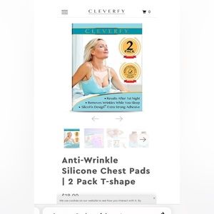 Cleverly chest pad- wrinkle patch
